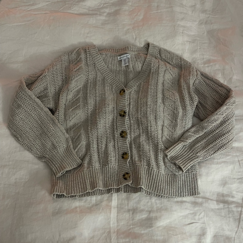 Cupcakes and Cashmere Cable Knit Sweater